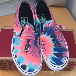 Tie-Dye Slip On Vans